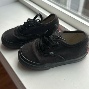 Vans lace up sneakers toddler sz 6.5